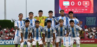Con la clasificación asegurada a la próxima fase, Argentina supera 1-0 a Fiyi en el Mundial Sub 17