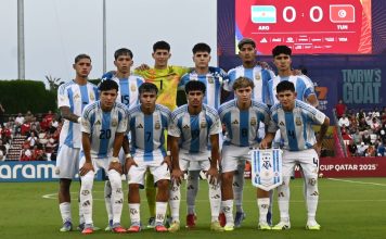 Con la clasificación asegurada a la próxima fase, Argentina supera 1-0 a Fiyi en el Mundial Sub 17