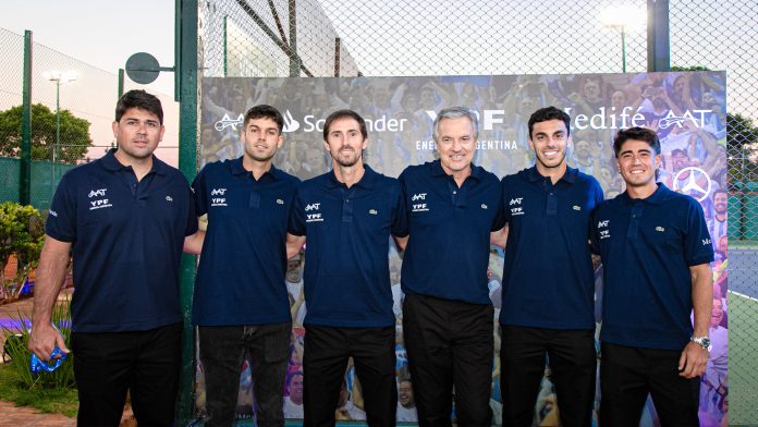 Copa Davis: la Selección Argentina de Tenis tuvo su despedida antes de partir a Bolonia para el Final 8