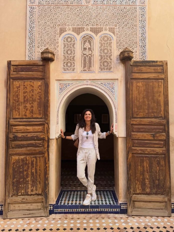 El álbum de fotos de las vacaciones de Gabriela Sabatini en Marruecos