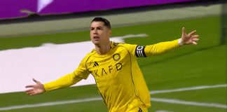 Cristiano Ronaldo terminó con su “huelga” y anotó el primer gol con 41 años: quedó a 38 gritos de romper la barrera de los 1000