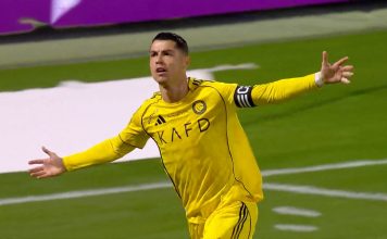 Cristiano Ronaldo terminó con su “huelga” y anotó el primer gol con 41 años: quedó a 38 gritos de romper la barrera de los 1000