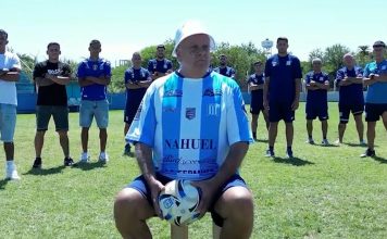 La divertida presentación de Luis Ventura en Victoriano Arenas imitando el video más viral del momento