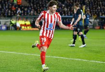 La perfecta ejecución de penal de Julián Álvarez para el Atlético de Madrid ante Brujas por la Champions: sus impactantes números