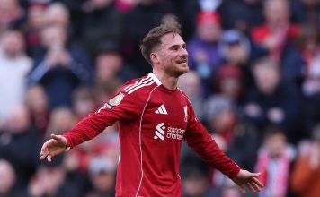 Los goles de Alexis Mac Allister y Taty Castellanos en el triunfo 5-2 del Liverpool sobre West Ham en la Premier League