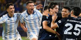 Racing iguala con el líder Independiente Rivadavia por el Torneo Apertura: Matko Miljevic fue expulsado a la media hora de juego