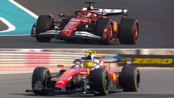 Revolución en la Fórmula 1 por la innovación nunca vista que estrenó Ferrari: un alerón que gira 180 grados