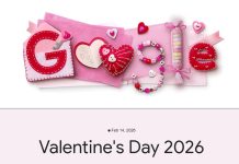 San Valentín 2026: así es el romántico doodle con el que Google celebra el Día de los Enamorados