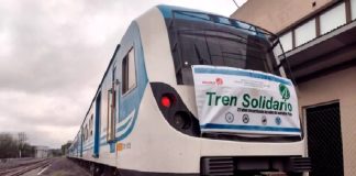 EL TREN SOLIDARIO LLEGÓ A TUCUMÁN CON DONACIONES PARA AFECTADOS POR LAS INUNDACIONES