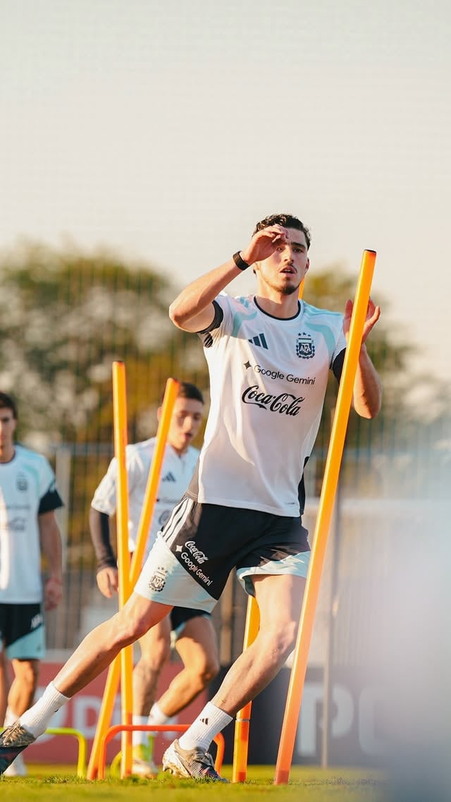 Alarma en la selección argentina: se lesionó un jugador en la práctica y está en duda para la doble fecha de amistosos
