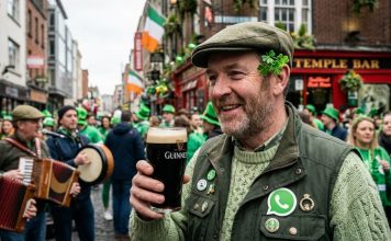 Así se puede activar el “modo San Patricio” en WhatsApp