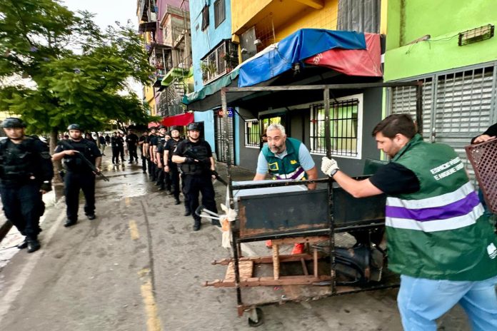 El gobierno porteño reforzó la seguridad y el control en la Villa 31 y avanza con el plan de reordenamiento