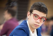 Gran labor de Faustino Oro en el Open de Moscú: igualó sus dos partidas ante grandes maestros de India y Rusia