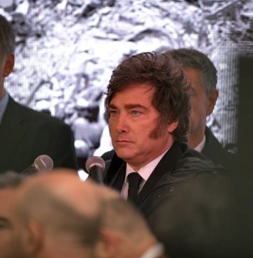 Javier Milei en acto por el aniversario del atentado a la embajada de Israel: “Un cobarde ataque del terrorismo iraní”