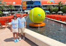 La pareja de argentinos que convirtió al Miami Open en un ritual de vida: viajan como voluntarios desde hace más de 20 años