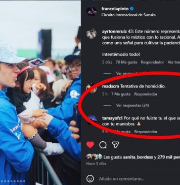 Los mensajes hostiles que recibió Colapinto por el accidente de Bearman en el Gran Premio de Japón