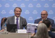 “Silencio, cállense la boca”: a los gritos y golpes de mesa, una disertante irrumpió en la audiencia por la Ley de Glaciares