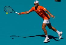 Tensión en el Miami Open: el motivo por el que el juez del partido entre Francisco Cerúndolo y Medvedev debió bajarse de la silla