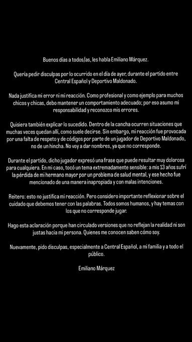 Un arquero uruguayo saltó a la tribuna para pelearse tras ser expulsado y desató una polémica que recorre el mundo: el descargo del futbolista