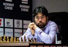El ajedrecista estadounidense Hikaru Nakamura tardó 67 minutos en mover un peón y quedó cerca del récord