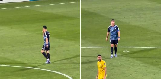 El gesto de Cristiano Ronaldo a los hinchas del Al Wasl que coreaban el nombre de Messi