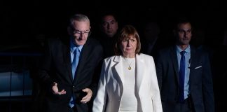 El reencuentro entre Mauricio Macri y Patricia Bullrich durante la cena de la Fundación Libertad