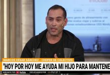 “Hoy en día me está manteniendo mi hijo”: el duro relato de un chofer en medio de la crisis del transporte