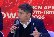 Kicillof en España: “Milei es un fracaso, hay otro camino que no es la crueldad ni el abandono”
