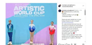 La patinadora argentina que se consagró campeona del mundo con 10 años: “Me siento super feliz”