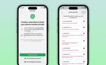 WhatsApp comienza a probar los nombres de usuario como alternativa al número de celular