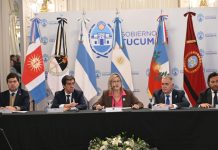 “ESTOY MUY CONFORME CON ESTE PRIMER ENCUENTRO REGIONAL DE SEGURIDAD INTERIOR EN TUCUMÁN”