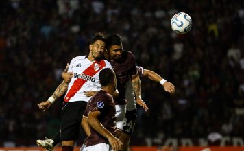 Cabezazo de Meza y grito agónico de Salas: así fueron los goles que le dieron la victoria a River Plate frente a Carabobo