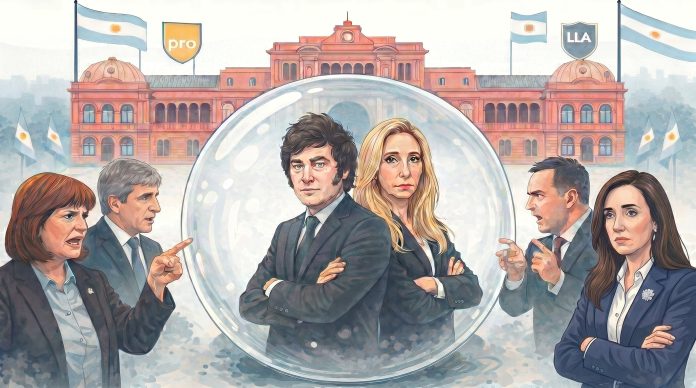 El encierro político de Milei y Karina hace crujir la relación con los aliados
