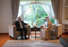 En su adiós a la Argentina, el embajador de Emiratos Árabes Unidos resaltó el apoyo oficial ante los ataques iraníes