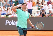 Golpe de Mariano Navone en Roma: derrotó al canadiense Felix Auger-Aliassime, número 5 del mundo