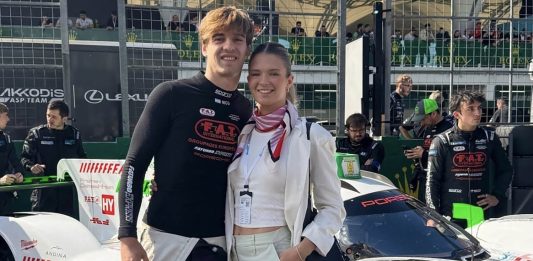 Jugaba al hockey y dejó todo por acompañar a Nico Varrone detrás de su sueño de Fórmula 1: la tierna primera cita