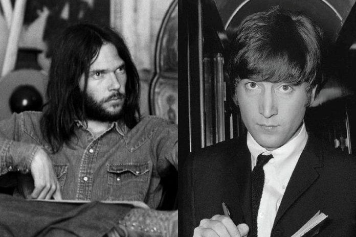 La canción de Neil Young que molestaba a John Lennon: «Es basura»