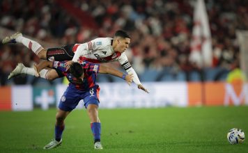 Las lágrimas de Juanfer Quintero tras la clasificación de River Plate ante San Lorenzo: “A veces se nos da muy duro”