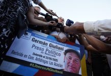 Murió el padre de Germán Giuliani, el argentino secuestrado en Venezuela: “Falleció esperando verlo libre”