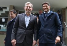 Rogelio Frigerio y Maximiliano Pullaro se encontraron en Entre Ríos con la visita de Macri y la salida de la crisis en la agenda