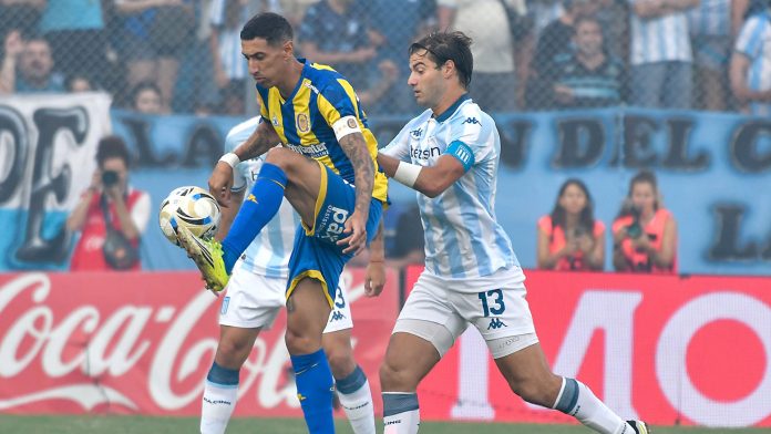 Rosario Central y Racing empatan por los cuartos de final del Torneo Apertura