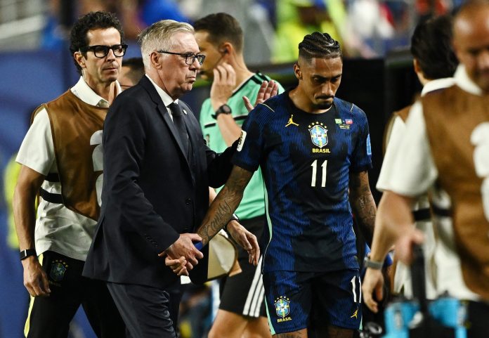 Alarma en Brasil por la lesión de otra de sus figuras en pleno Mundial: cuántos partidos se perdería