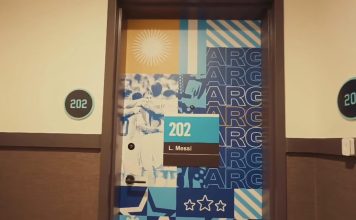 El detalle de la habitación de Messi en el hotel de la selección argentina que causó furor en la previa al Mundial