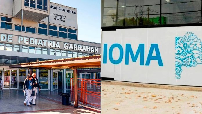 El Hospital Garrahan le reclama al IOMA, la obra social de la provincia de Buenos Aires, una deuda de $8