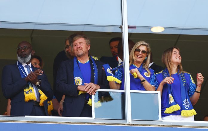 La reina Máxima celebró el histórico empate de Curazao en el Mundial: el baile junto al Rey y los jugadores en el vestuario