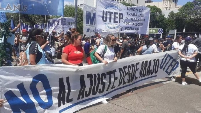 Los movimientos sociales y piqueteros amenazan con cortes de rutas y otras medidas de fuerza contra el Gobierno