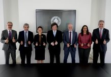Milei recibe en Olivos a las autoridades del Banco Mundial tras la concesión de la garantía por USD 2.000 millones
