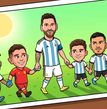 Qué edad tenían los jugadores de la selección argentina cuando Messi hizo su debut en el Mundial