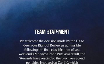 Sorpresiva decisión de la F1: le quitó las sanciones a Alpine y le devolvió el podio que Pierre Gasly logró en el GP de Mónaco
