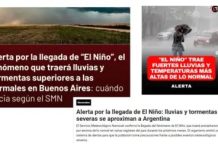 METEORÓLOGO ADVIERTE QUE EL FENÓMENO DE EL NIÑO PODRÍA SER INTENSO Y AUMENTAR EL RIESGO DE LLUVIAS EN TUCUMÁN